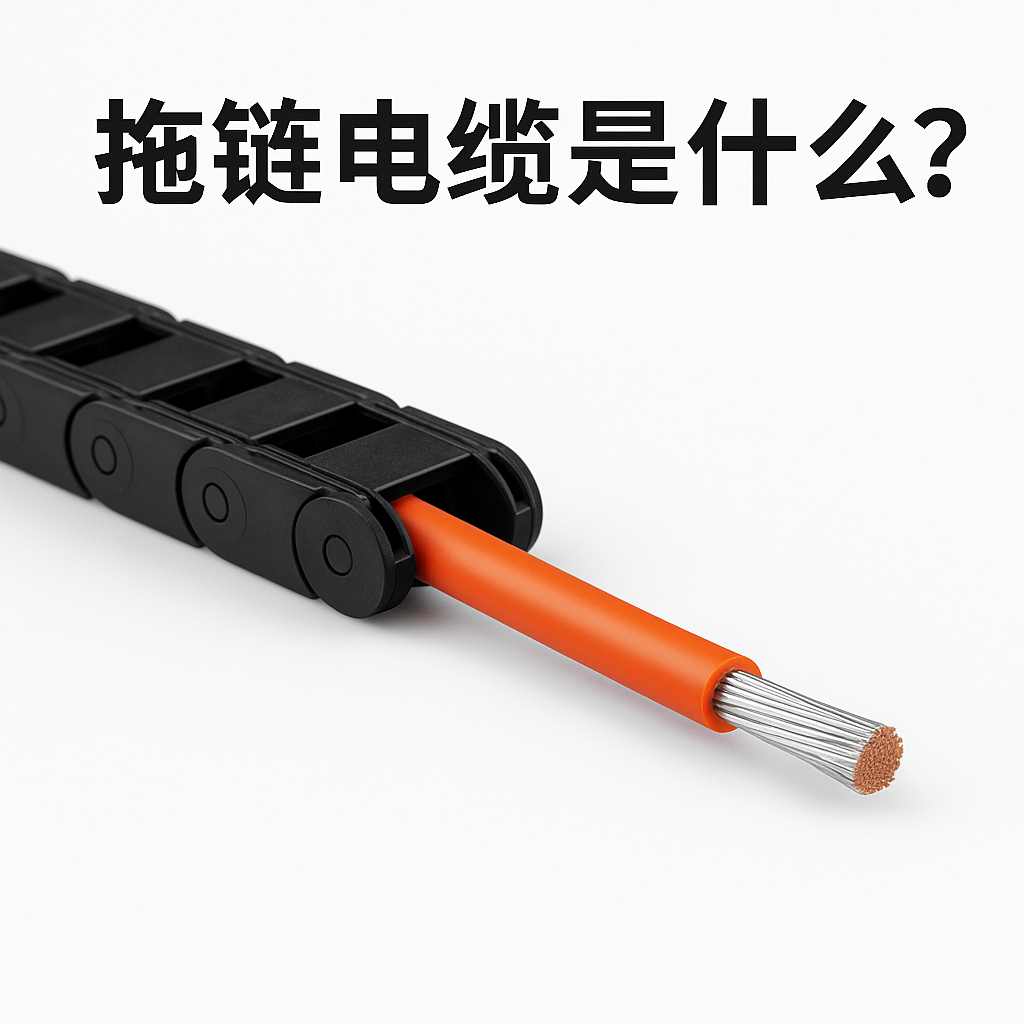 拖链电缆是什么？为什么工业设备必须使用它？一文讲清结构与应用