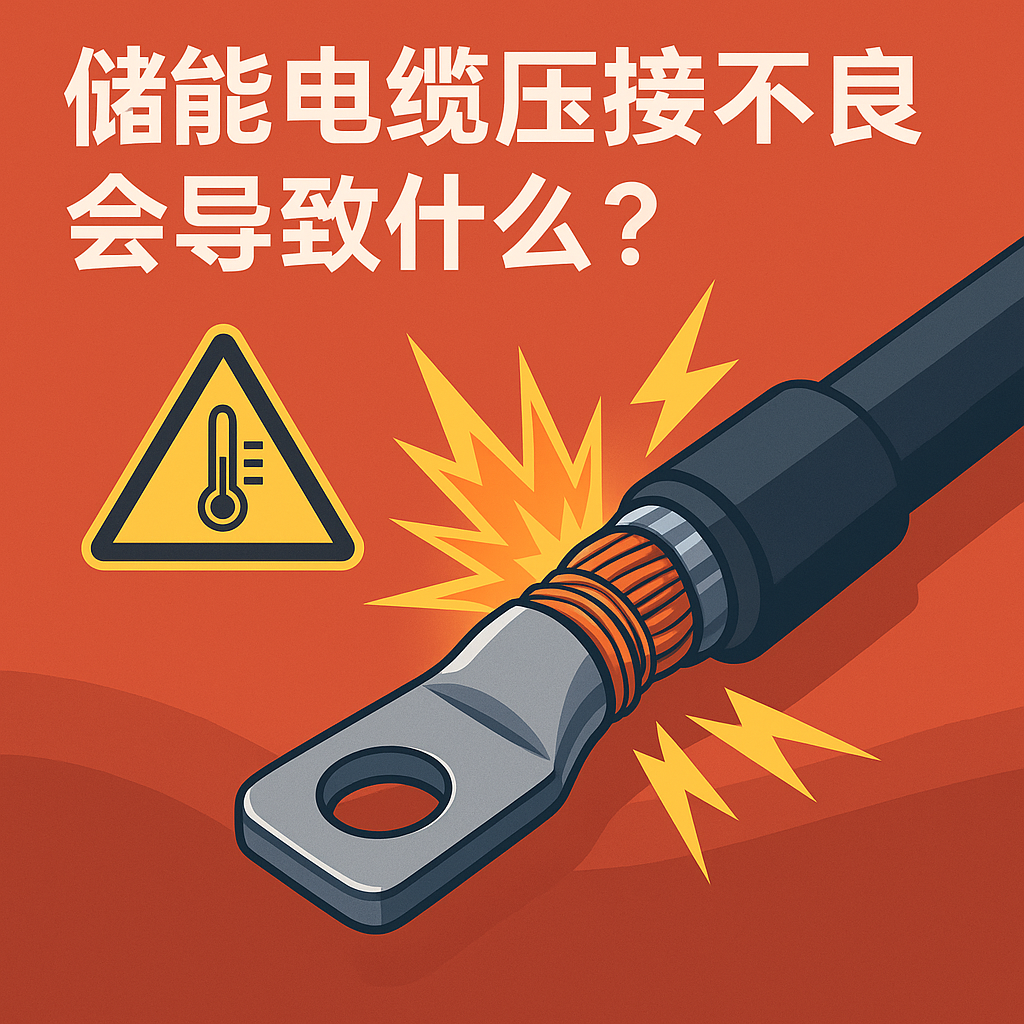 储能电缆压接不良会导致什么？