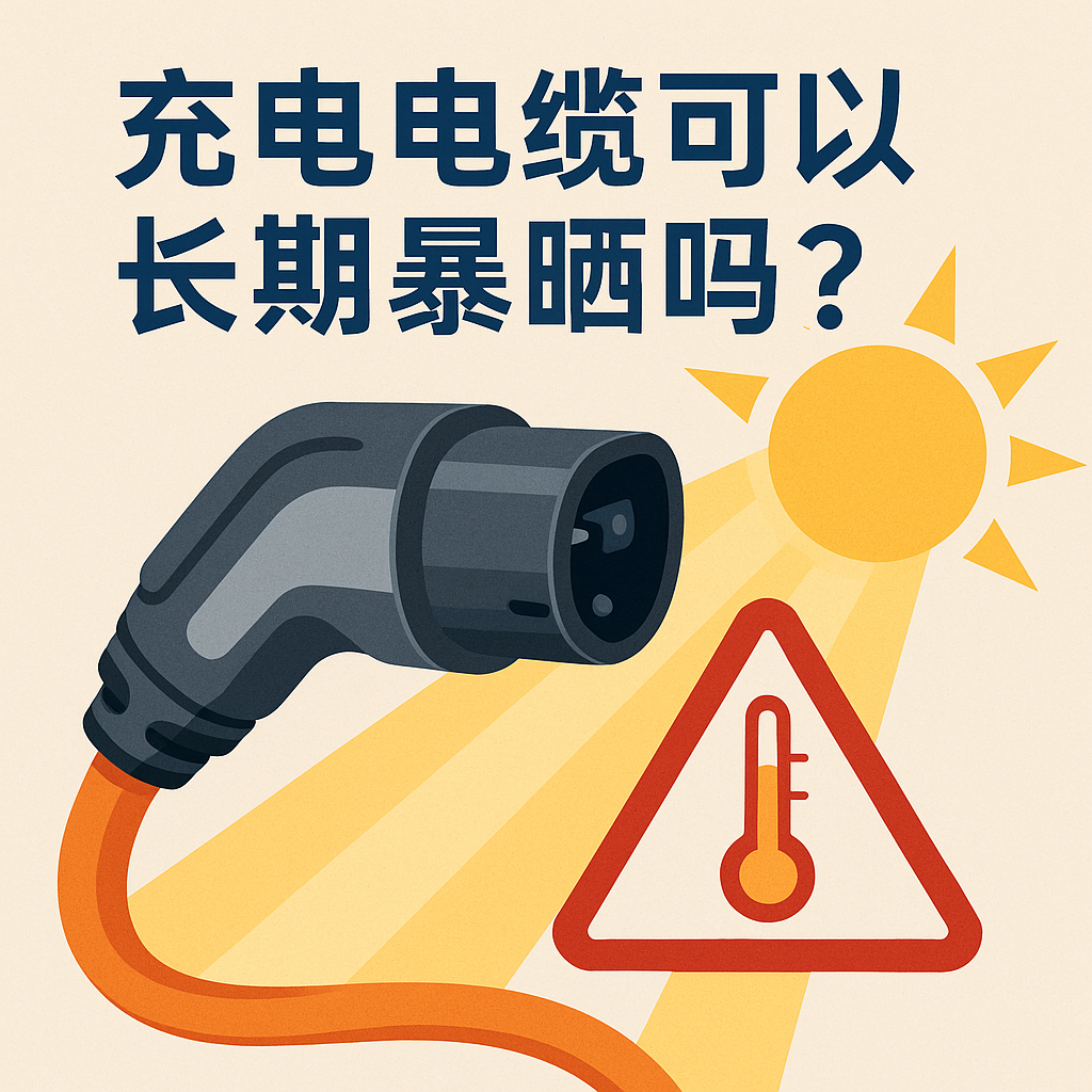 充电电缆可不可以以长期暴晒呢？
