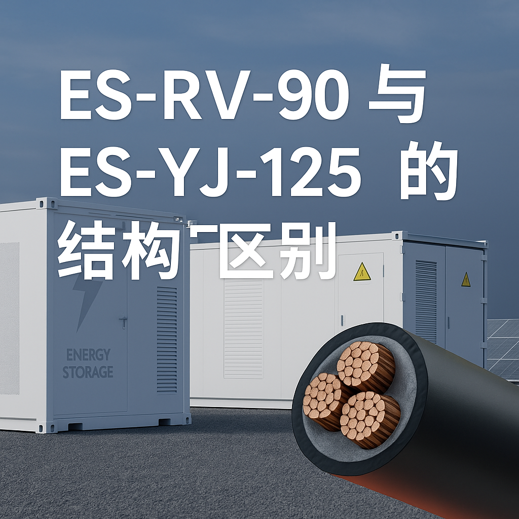ES-RV-90 和 ES-YJ-125 的结构有什么区别？